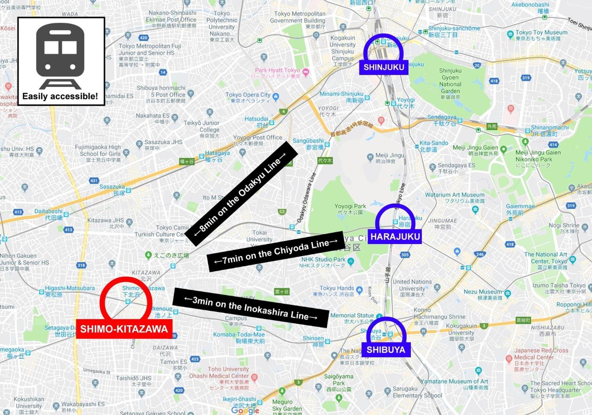 טוקיו Kitazawa Cs House / Vacation Stay 76588 מראה חיצוני תמונה